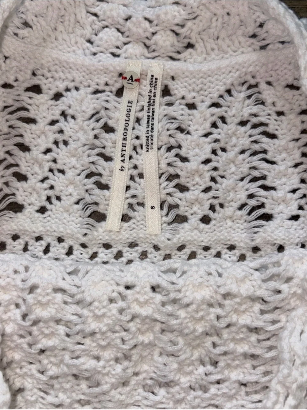Anthropologie open knit